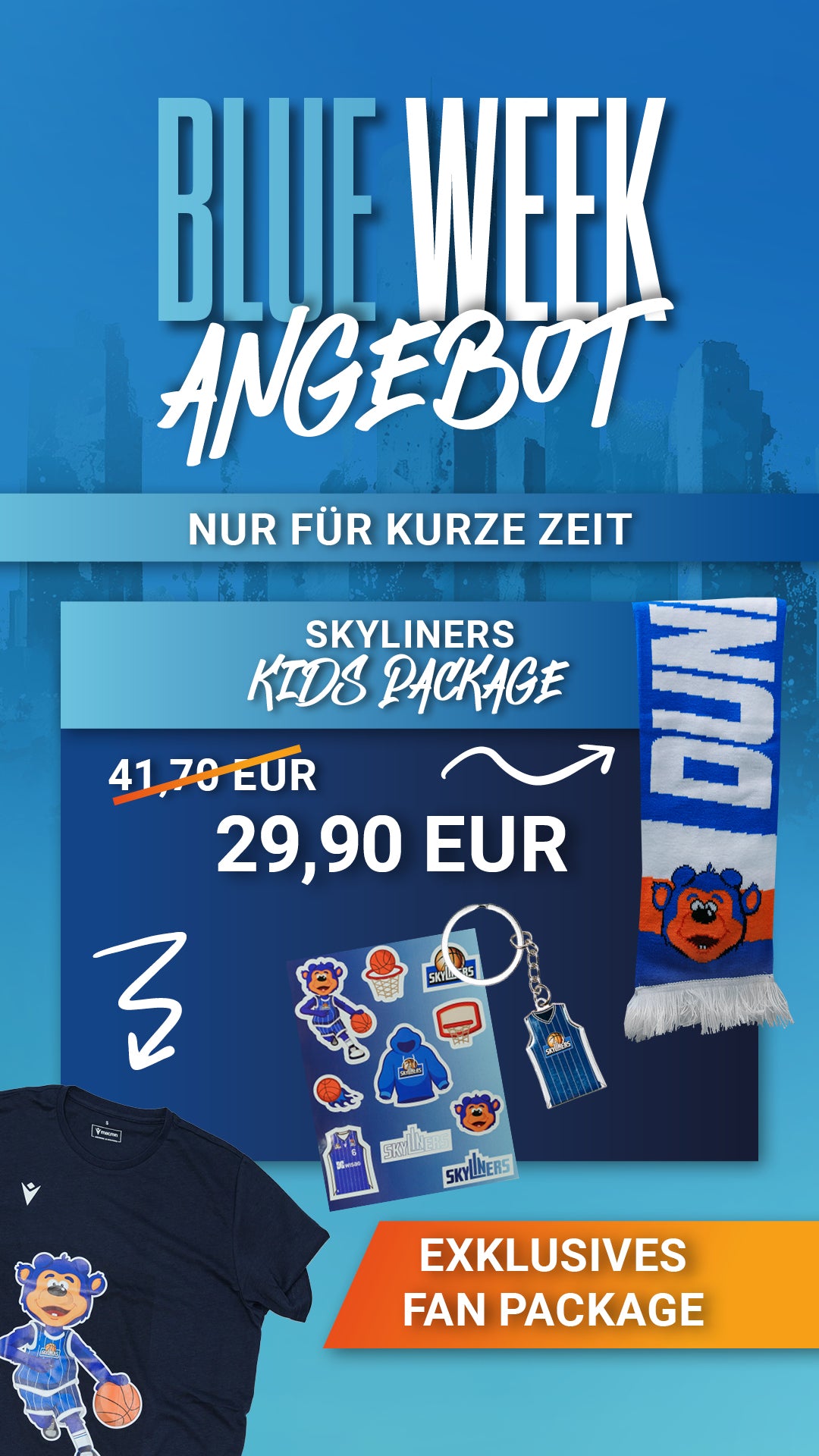 SKYLINERS Kids Package