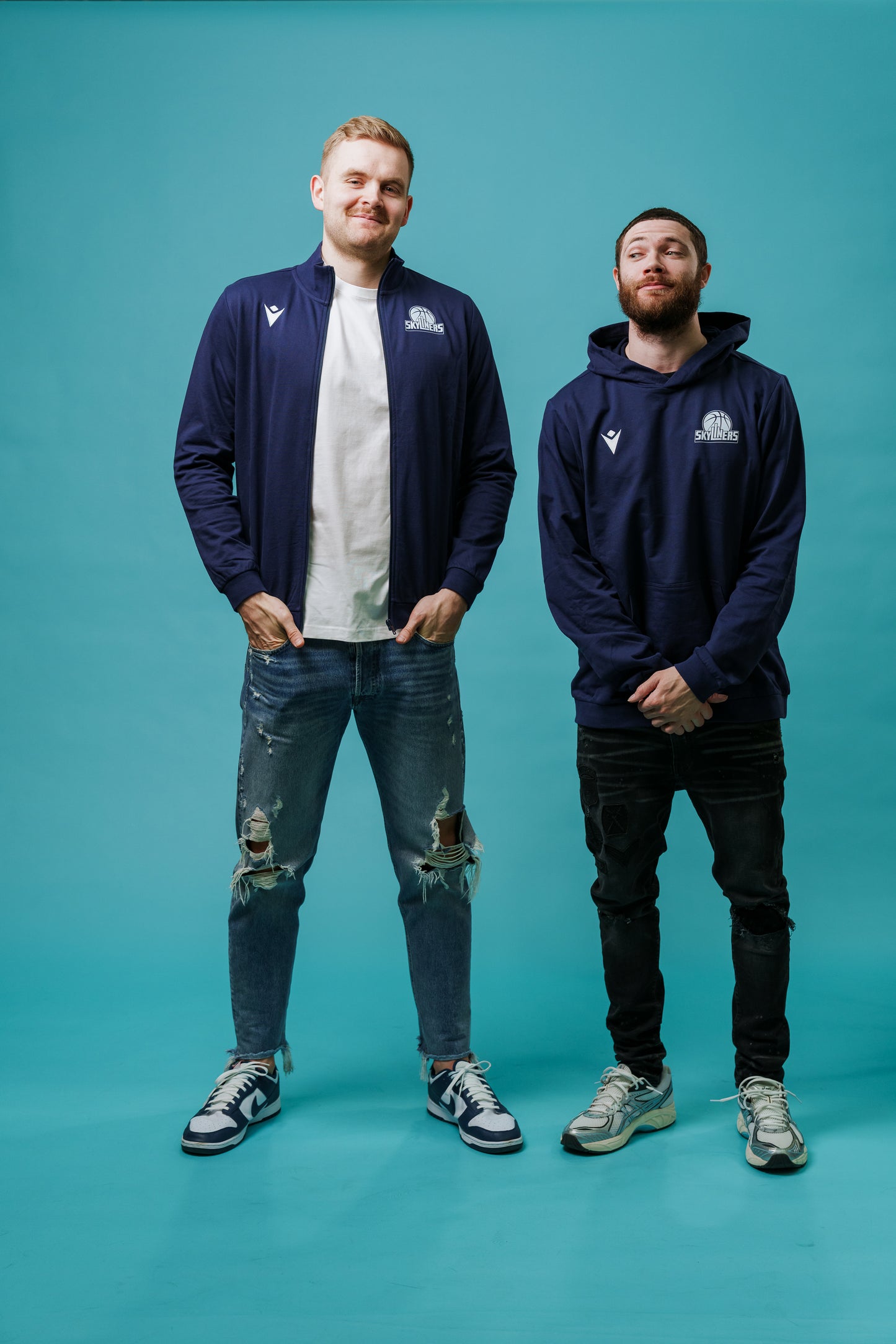 Navy SKYLINERS Zipper