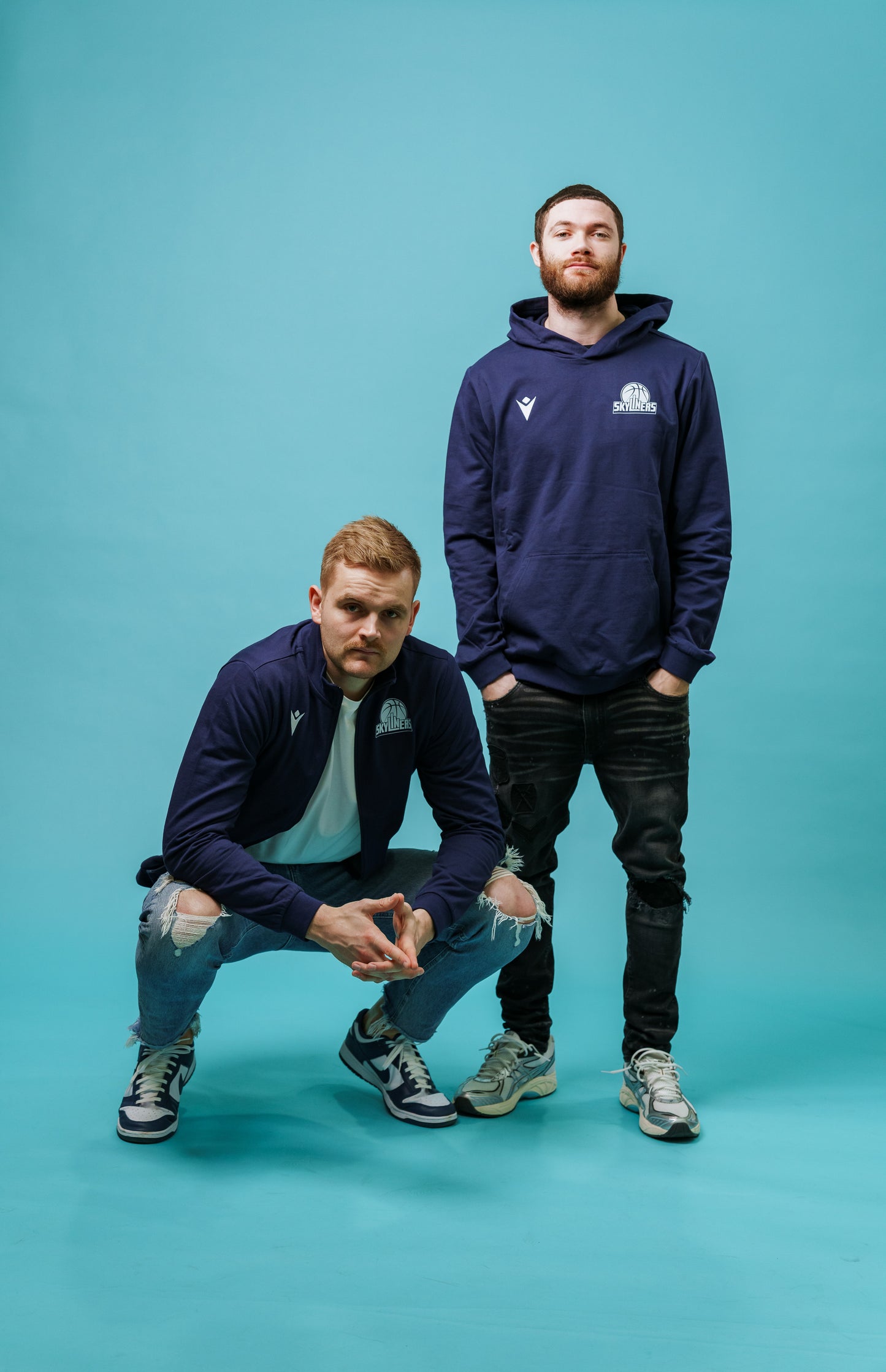 Navy SKYLINERS Zipper