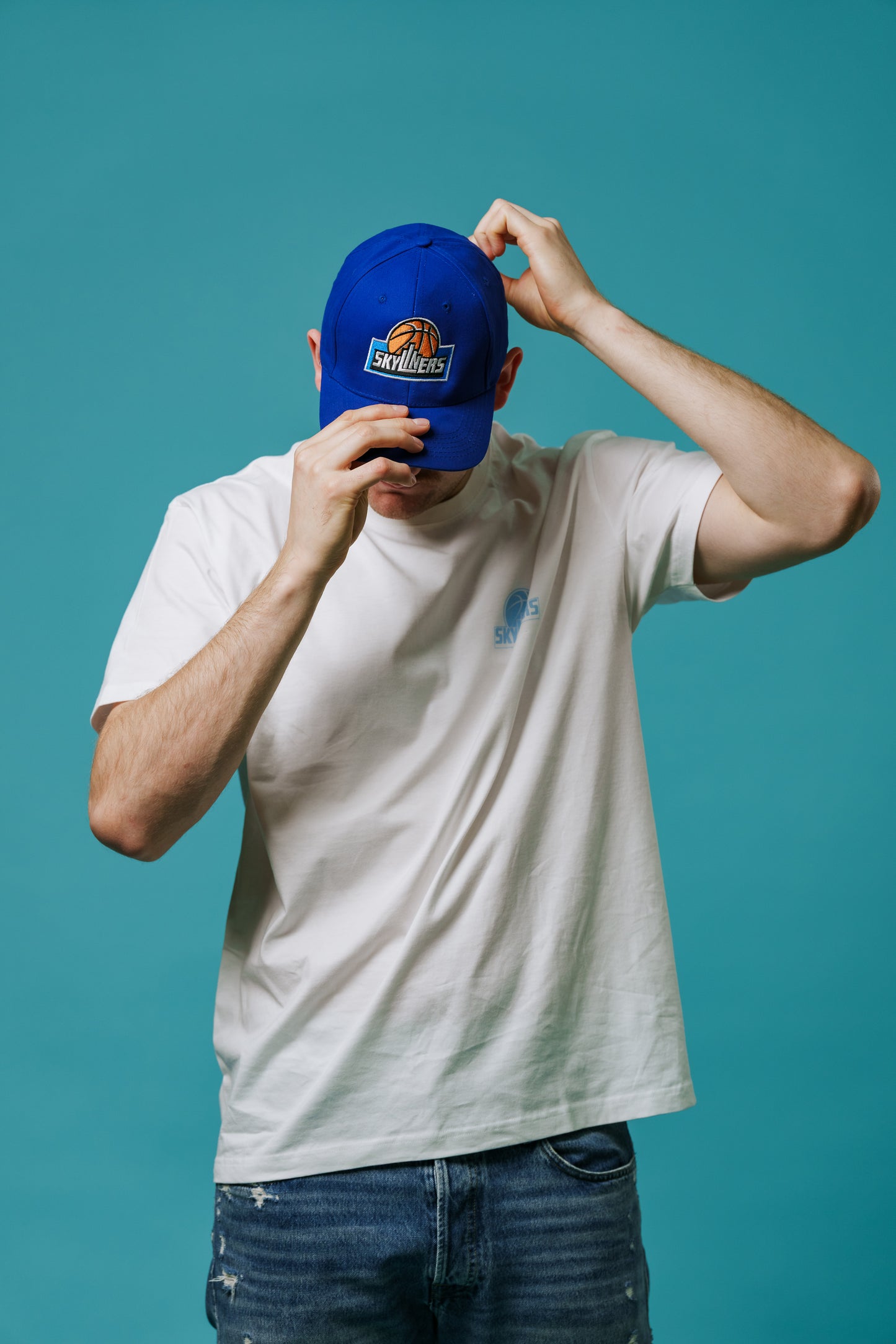 Cap Royalblau