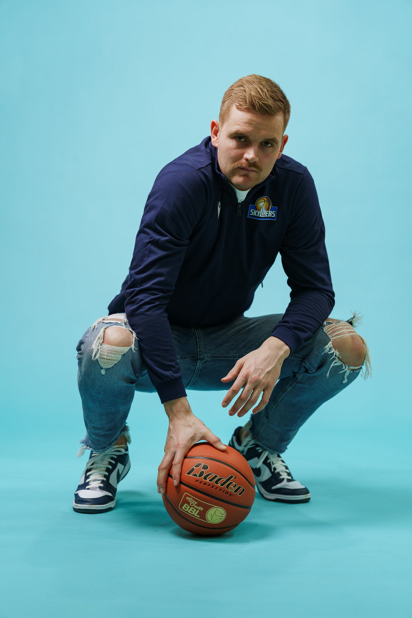 Navy SKYLINERS Zipper