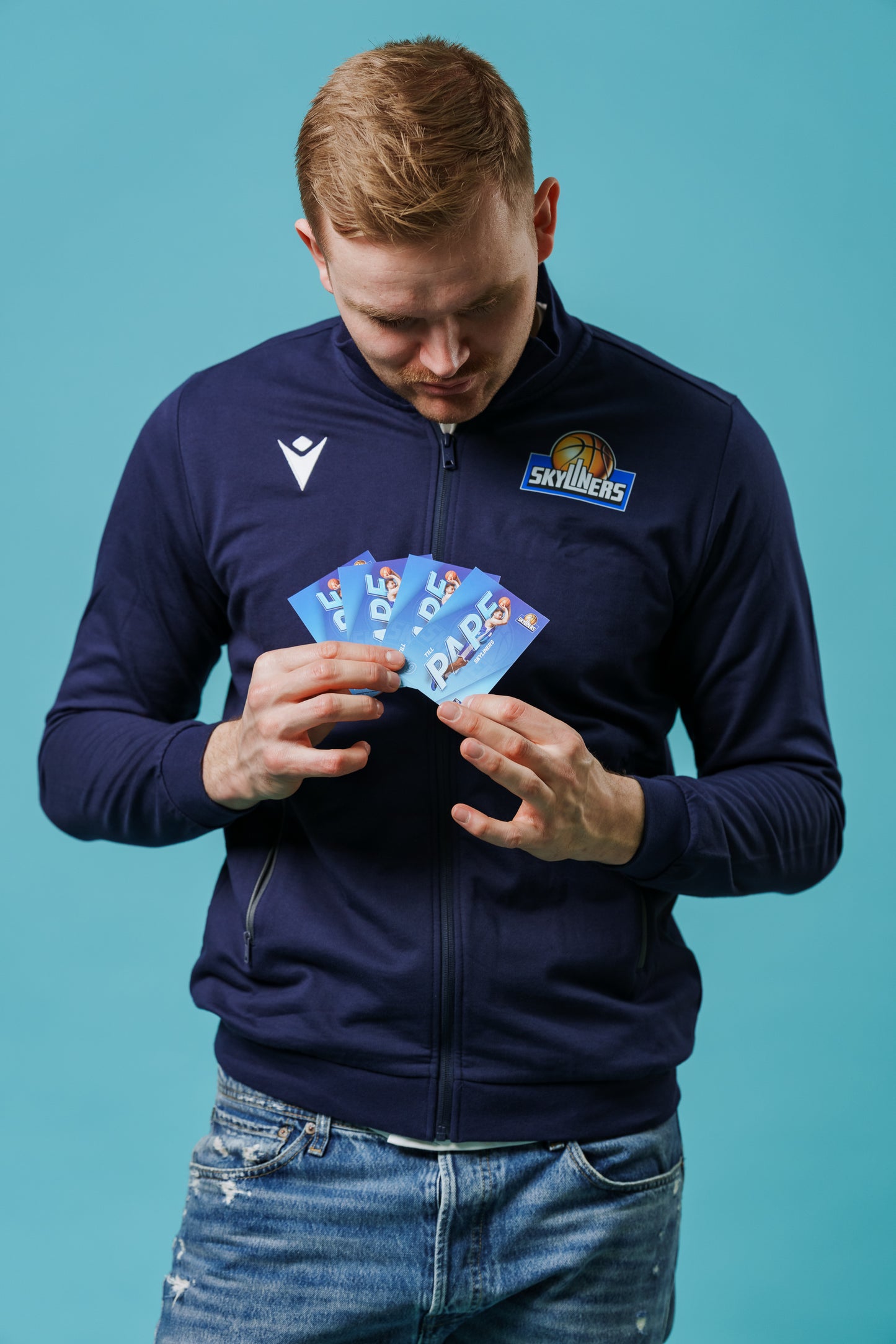 Navy SKYLINERS Zipper