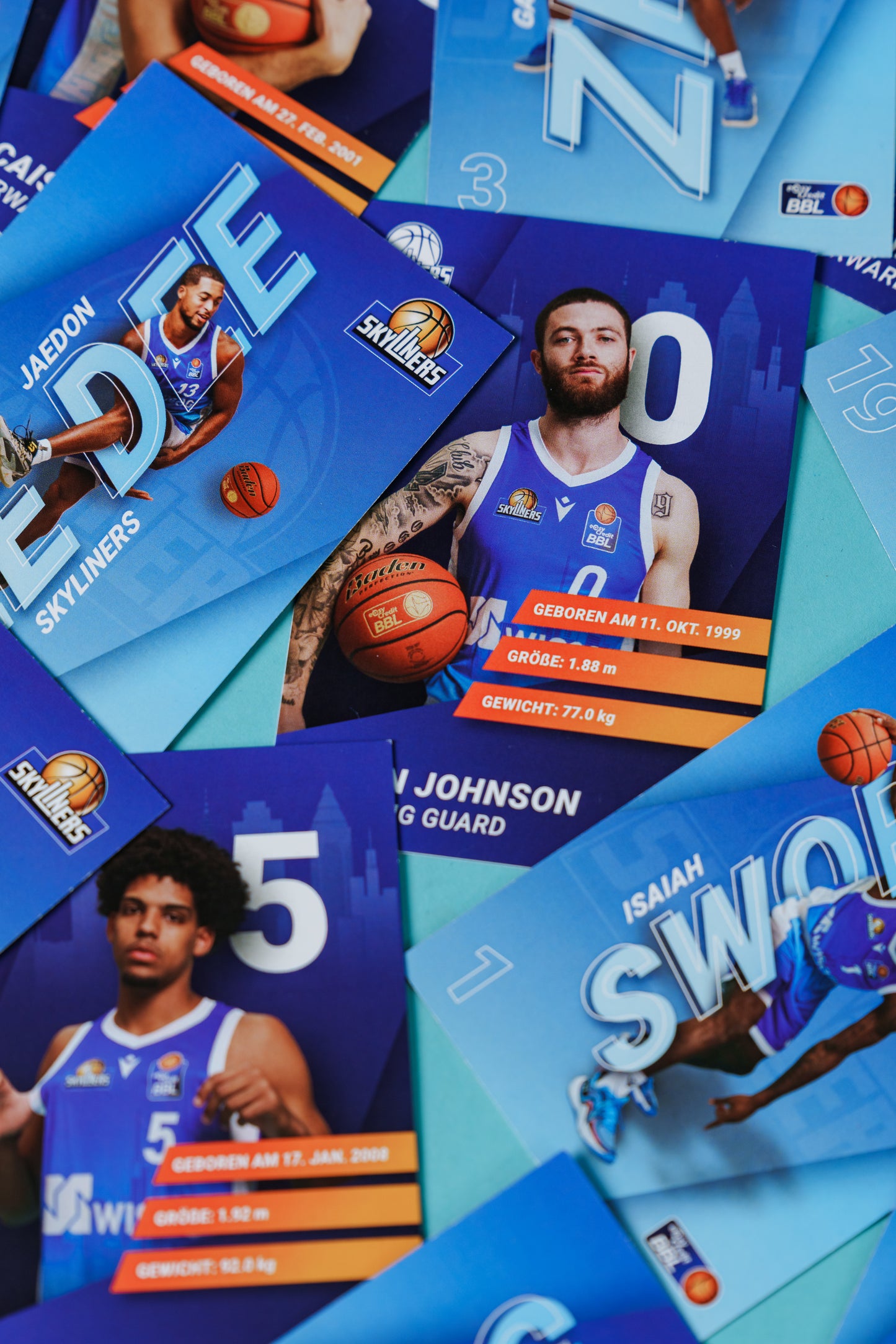 Autogrammkarten-Set Saison 2025/26