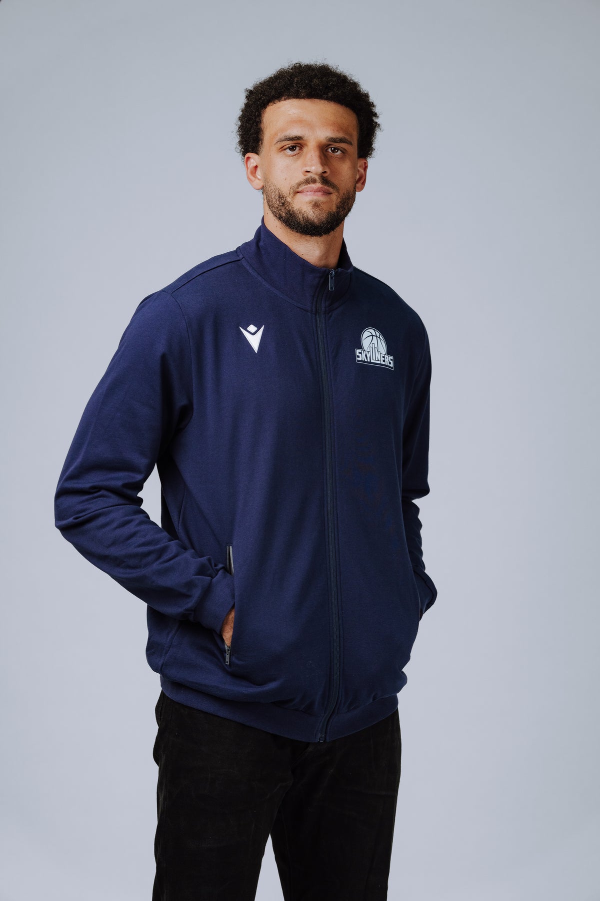 Navy SKYLINERS Zipper