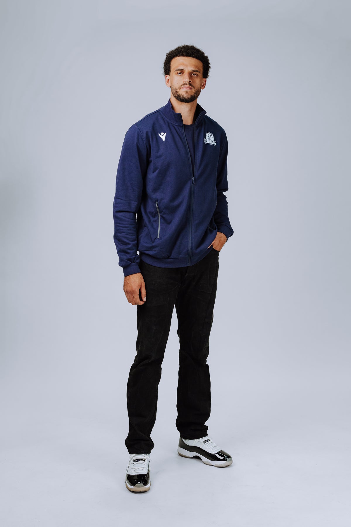 Navy SKYLINERS Zipper